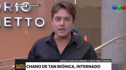 Chano fue derivado a un sanatorio de Capital