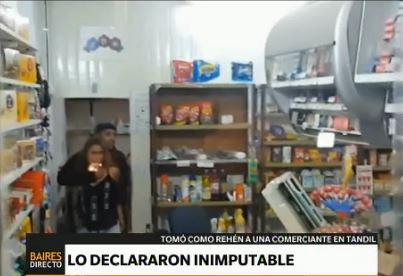 El "ricotero" detenido en Tandil, declarado inimputable