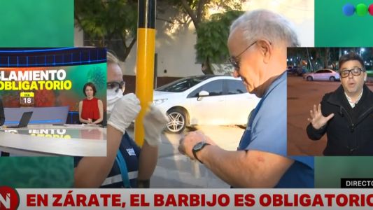 El intendente de Zárate impuso el uso obligatorio de barbijo en la vía pública
