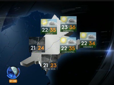 Seguirán las lluvias este martes y la máxima será de 21 grados