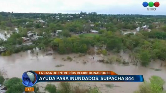 Miles de personas afectadas por las lluvias en el norte entrerriano