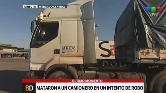 Mataron de fierrazo a camionero en el Mercado Central