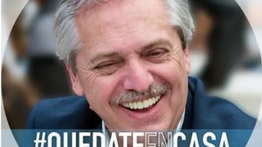 Coronavirus: Alberto Fernández pidió incluir en la foto de perfil de Facebook el marco "Quedate en casa"