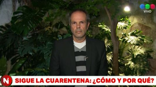 Cuarentena: "Podría ser mejor pero se está llevando bien", dijo el Dr. Martín Hojman