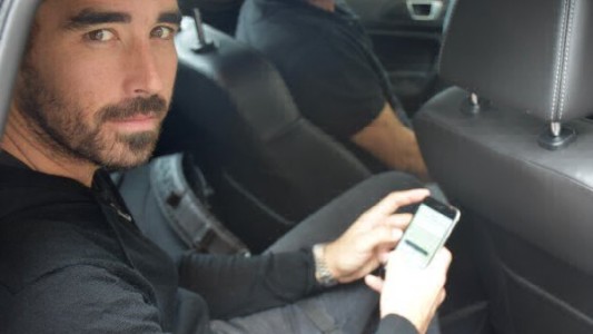 Videos: Nacho VIale inauguró el servicio de Uber