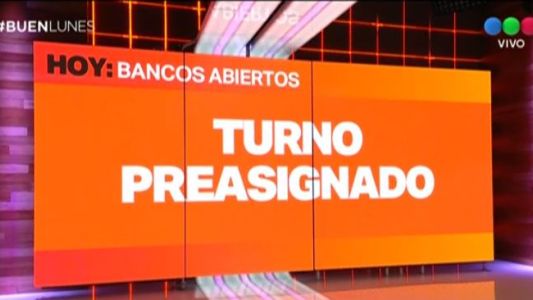 Reabren los bancos: atienden con turnos