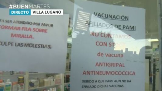 Faltan vacunas antigripales en las farmacias