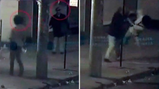 Video: detuvieron a un joven que golpeó a un anciano ciego