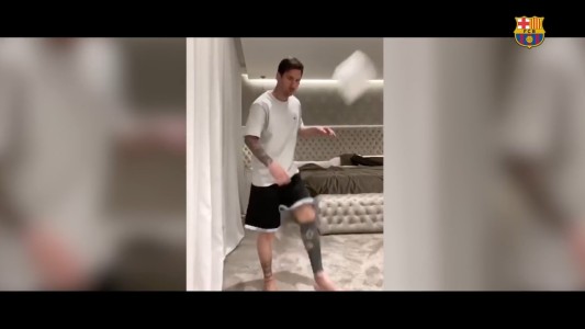 Coronavirus: El spot del Barcelona con Messi para luchar contra la pandemia