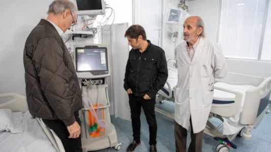 Están con coronavirus cinco médicos y 10 enfermeras de un hospital que visitó Kicillof