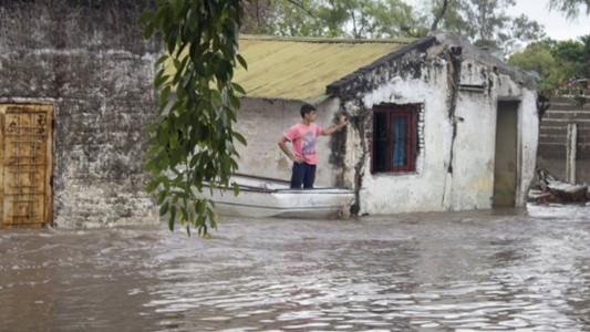 Inundaciones en el Litoral: alertan por la situación en Corrientes y Entre Ríos