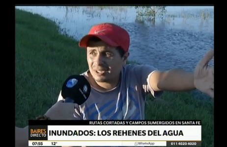 Inundados: los rehenes del agua