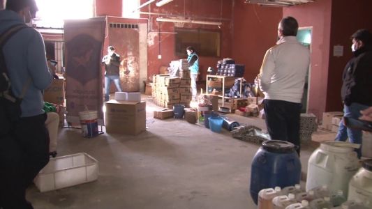Recuperan en un galpón de Mataderos 10.000 insumos médicos robados en Las Flores