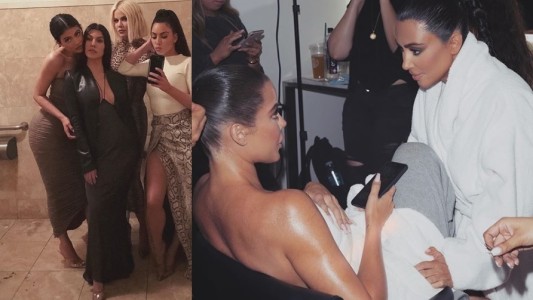 Así graban el último capítulo de su show las Kardashian durante el aislamiento