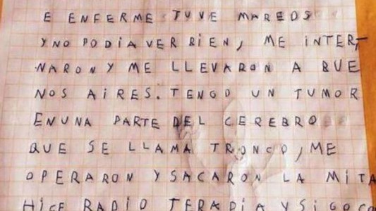 Francisco le cumplió el sueño a un nene de Río Gallegos gravemente enfermo