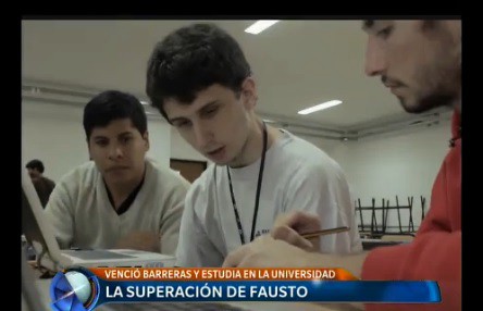 El primer alumno universitario con autismo de Latinoamérica