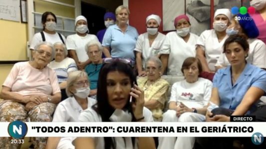 La historia de los abuelos que están aislados y contenidos con los dueños del geriátrico en Don Torcuato