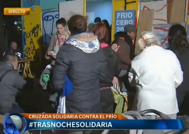 Cruzada solidaria contra el frío