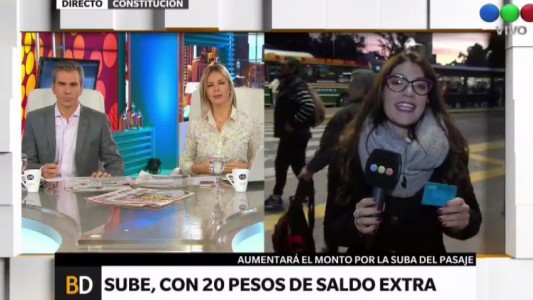 El saldo negativo en la tarjeta SUBE pasará a ser de 20 pesos