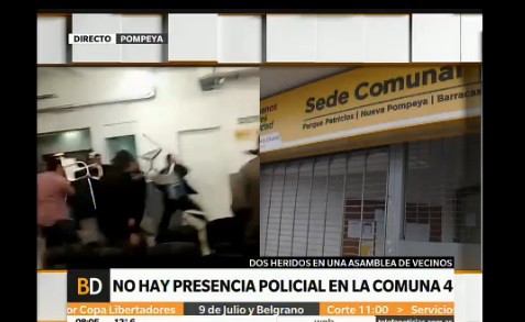 Incidentes en Comuna 4: apuntan a "punteros del PRO" pero Rodríguez Larreta negó tener una "patota"