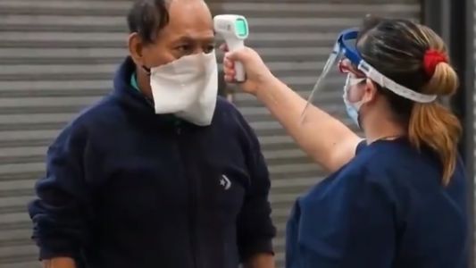 Más de 400 personas en la estación Once para los testeos rápidos COVID-19