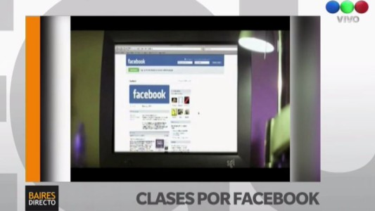 Sin clases, pero con la tarea por Facebook