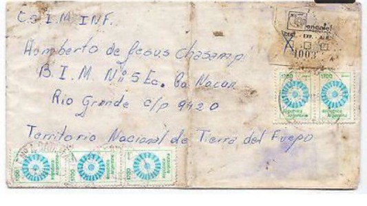 Subastaron en Inglaterra la carta de la madre de un ex combatiente de Malvinas