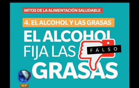 Mitos de la alimentación saludable sobre lo light, las pastas, el alcohol y la sal