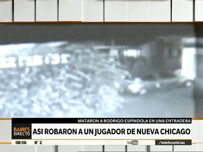 El video del asesinato del jugador de Nueva Chicago