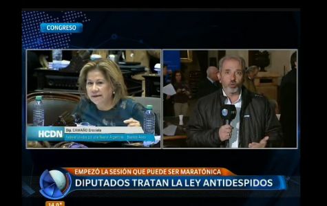 Esperan una sesión maratónica para la ley antidespidos en Diputados