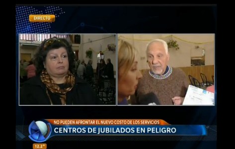 Centros de jubilados en peligro por los aumentos