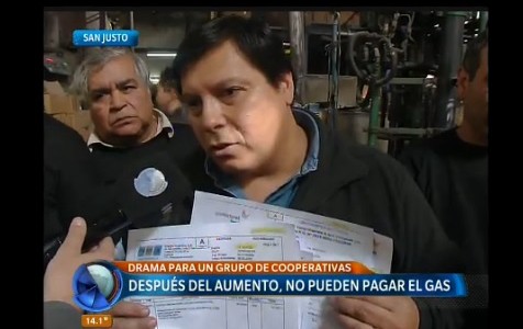Drama de cooperativas: después del aumento, no pueden pagar el gas
