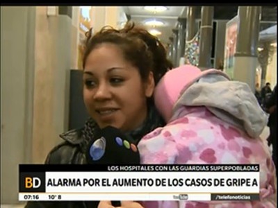 Alarma por el aumento de casos de gripe "A"