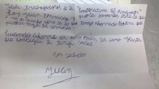 El nene que donó sus ahorros para que una cooperativa pueda pagar la luz