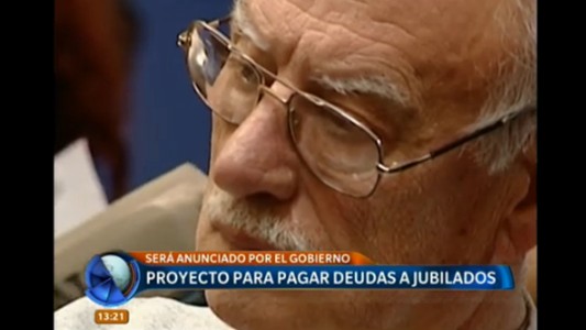 Proyecto para pagar deudas a jubilados
