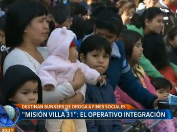 "Misión Villa 31": operativo plan integración