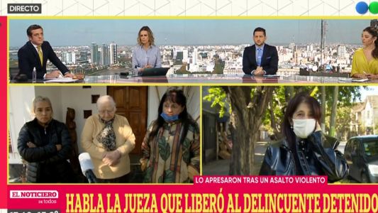 Jueza que liberó al preso que robó una casa a mazazos: "este hecho sucedió por una decisión mía"
