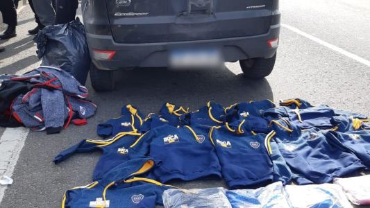 Incautan más de tres mil prendas y calzado con marcas falsificadas