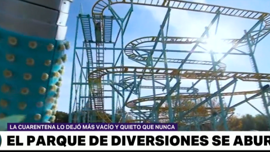 Coronavirus: el parque de diversiones que se aburre