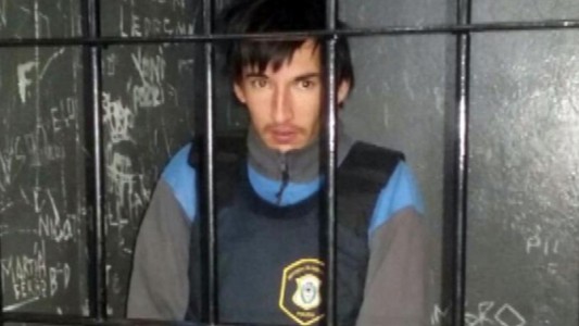 Así está detenido Jonathan Luna, acusado de asesinar a Micaela