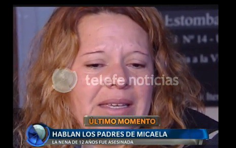 Hablaron los padres de Micaela: "Fue víctima de un asesino que se hizo pasar por una nena"
