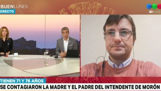 Los padres del Intendente de Morón tienen coronavirus