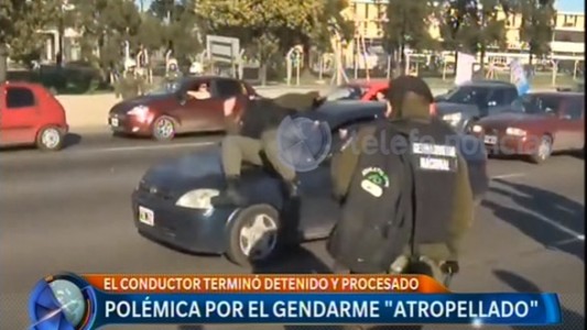 Procesaron al gendarme "carancho" que simuló ser atropellado en una protesta