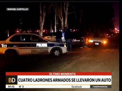 Persecución policial en Rafael Castillo