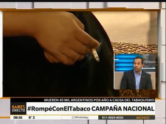 "Rompé con el tabaco", una campaña nacional