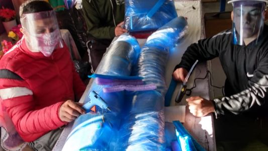 Desde las cárceles confeccionaron y donaron kits sanitarios, sábanas y acolchados