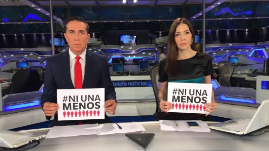 Telefe Noticias se suma a la convocatoria #NiUnaMenos