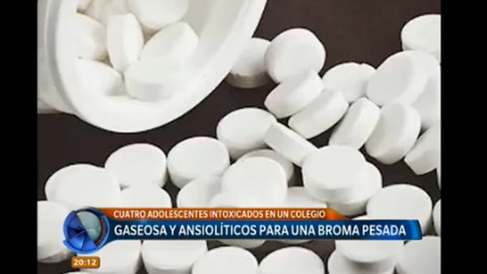 Gaseosa y ansiolíticos para una broma pesada