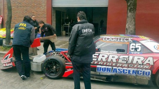 Secuestraron autos del TC Pista en un allanamiento en un desarmadero