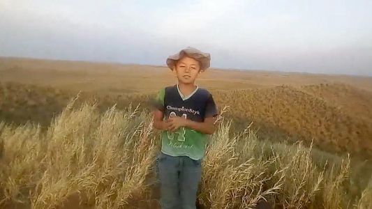 El nene que vive en el campo y va hasta una loma para tener señal de internet y mandar sus tareas